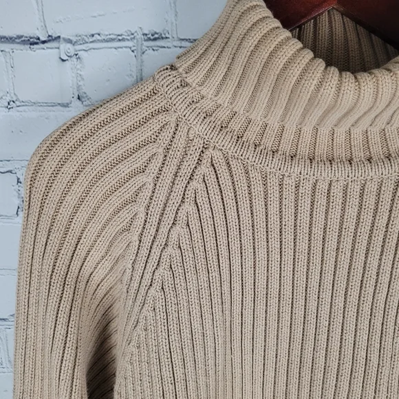 RINO ROSSI | vintage cable knit turtleneck sweater - Picture 2 of 7